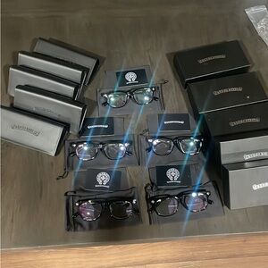 Chrome Hearts Black Sunglasses